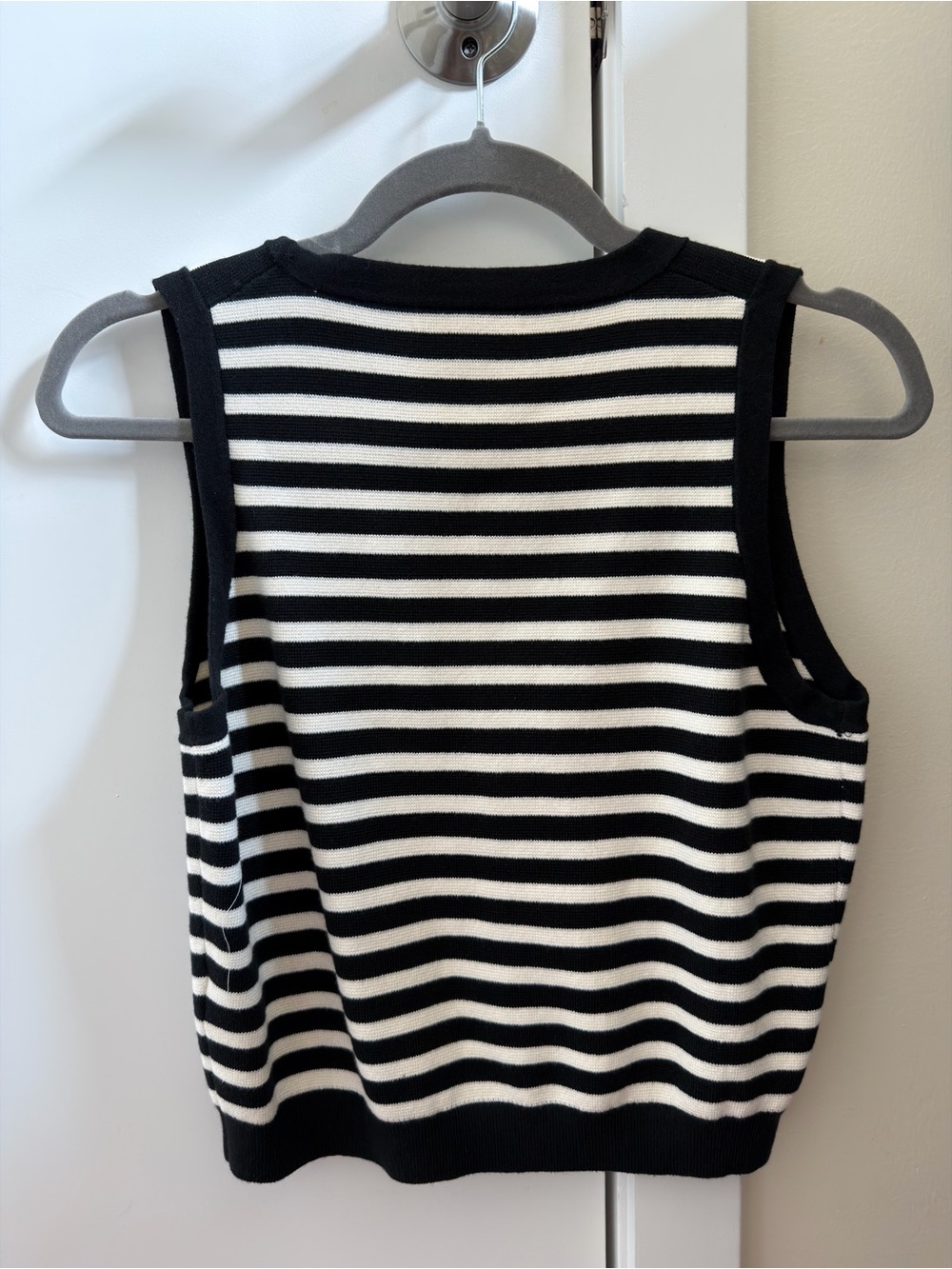 J.Crew Emilie sweater-vest in stripe - Picture 2 of 4
